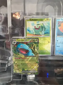 Pokemon 151 Blooming Waters Promo Card Blastoise Venusaur Squirtle Bulb - Image 2
