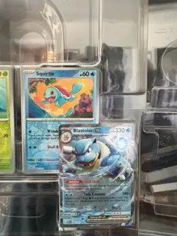 Pokemon 151 Blooming Waters Promo Card Blastoise Venusaur Squirtle Bulb - Image 3