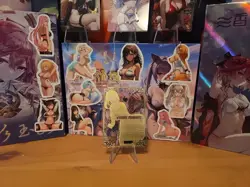 Power Waifu Metal Card #63/100 Genki Parade .Anime Goddess Story - Image 2
