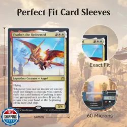 2000 Pack Perfect Fit Card Sleeves, Inner Sleeves Ideal for Double-Sleeving C - Image 2