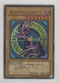 Dark Magician Unlimited YuGiOh Starter Deck Yugi #SDY-006 2002 1dm7 - Image 1