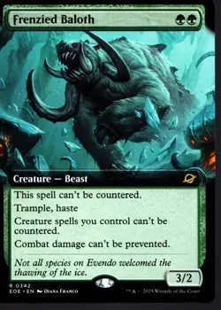 Frenzied Baloth Extended Art MTG Edge of Eternities NM/M #342 - Image 1