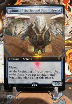 MTG Sphinx of the Second Sun (Extended) FOIL - CMR 💸Auction💸 - Image 1