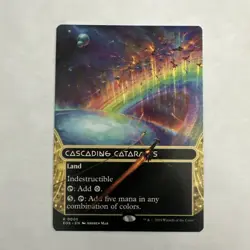 MTG - Cascading Cataracts 0005 (Borderless) - Edge of Eternities NM/M Condition - Image 1