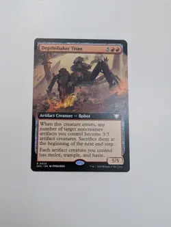MTG - Depthshaker Titan (Extended Art) - Edge of Eternities NM/M Condition - Image 1
