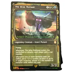 The Wise Mothman (Showcase Foil) - Universes Beyond: Fallout - NM - MTG - Image 1