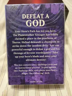 MTG Magic Journey into Nyx Defeat A God Challenge Deck Factory Sealed SeePics #3 - Image 3