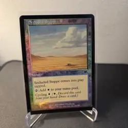 MTG Secluded Steppe 324 Foil Onslaught ONS - Image 1