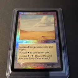 MTG Secluded Steppe 324 Foil Onslaught ONS - Image 2