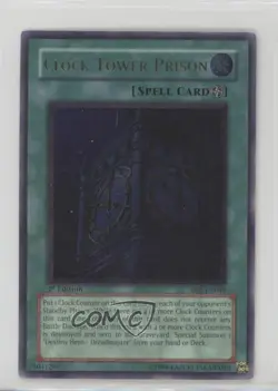 UL - Clock Tower Prison 1st Ed. YuGiOh Enemy of Justice #EOJ-EN048 2006 1dm7 - Image 1