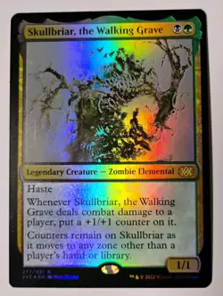 Foil Skullbriar, the Walking Grave MTG, Double Masters 2022 (2X2), LP - Image 1