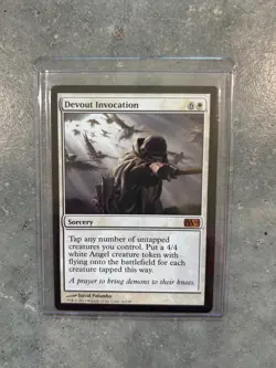 Devout Invocation MTG, Core Set 2014 (M14), NM, Mythic Rare Sorcery, NM - Image 1