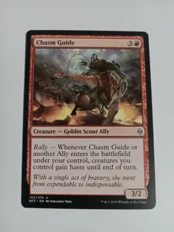 Chasm Guide - Battle for Zendikar - Magic the Gathering MTG Nice! - Image 1