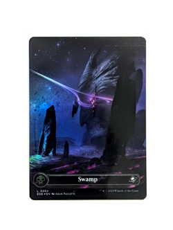 Swamp L 0264 Borderless Full Art FOIL MTG Edge Of Eternities EOE EN NM/M - Image 1