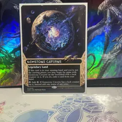 Gemstone Caverns - NM (Borderless) (0016) - Edge of Eternities MTG - Image 2