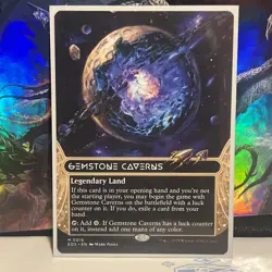 Gemstone Caverns - NM (Borderless) (0016) - Edge of Eternities MTG - Image 3