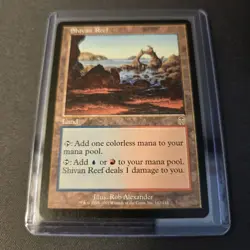 MTG Shivan Reef 142 Regular Rare Apocalypse APC - Image 2