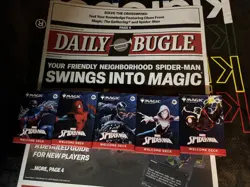 Magic MTG Spider-Man Spiderman All 5 Welcome Decks W/ Play mat SDCC 2025 - Image 1