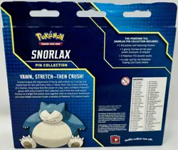 Pokemon TCG Snorlax Pin Collection Sword and Shield NEW Sealed - Image 3