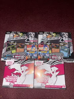 Pokemon tcg White Flair Etb Unova Collection And Surging Sparks Booster Bundle - Image 1