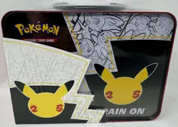 Pokemon TCG Celebrations 25th Anniversary Collectors Chest Lunch Box NEW Sealed - Image 3