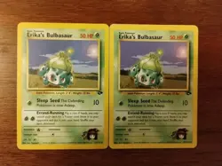 Bulbasaur Collection of 8 Pokemon Cards Lot x8 Erika's Bulbasaur See Pictures - Image 3