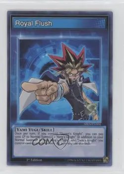 Royal Flush 1st Ed. YuGiOh Speed Duel: Arena of Lost Souls #SBLS-ENS04 q5p - Image 1
