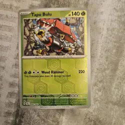 Tapu Bulu 006/064 Pokemon Shrouded Fable Scarlet & Violet Reverse Holo Rare NM - Image 1