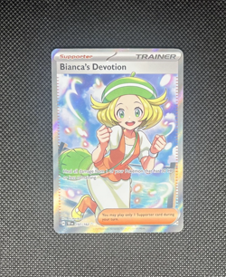 Pokemon Temporal Forces Sv05: Bianca's Devotion (Full Art Trainer Holo) #197/162 - Image 4