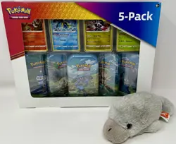 Pokemon TCG Costco 5x Mini Tins Dialga, Rillaboom, Cinderace Inteleon NEW Sealed - Image 1