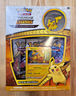 Pokemon Shining Legends Pin Collection - Pikachu & Marshadow Double Set SEALED - Image 2