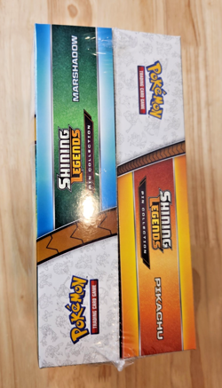 Pokemon Shining Legends Pin Collection - Pikachu & Marshadow Double Set SEALED - Image 4