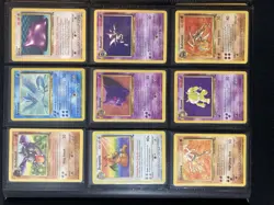 Pokemon FOSSIL Set COMPLETE Non Holo COM/UNCOM/RARE #16-62 -LP - Image 1