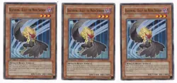Yugioh Blackwing - Kalut the Moon Shadow RGBT-EN012 Common 1st NM x3 - Image 1