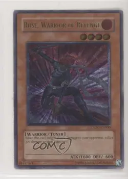 Rose Warrior of Revenge (Ultimate Rare) Unlimited YuGiOh Crossroads Chaos u3f - Image 1