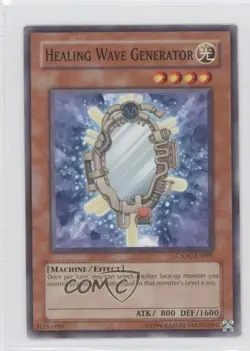 Healing Wave Generator Unlimited YuGiOh Crossroads of Chaos #CSOC-EN001 2008 0b5 - Image 1