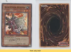 Iron Chain Blaster Unlimited YuGiOh Crossroads of Chaos #CSOC-EN019 READ 0b5 - Image 3