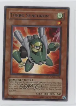 Turbo Synchron Unlimited YuGiOh Crossroads of Chaos #CSOC-EN002 2008 1e7 - Image 1