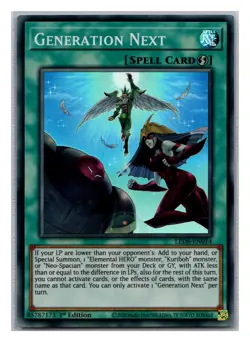 LED6-EN014 Generation Next Super Rare 1st Edition NM Yugioh Card - Image 1