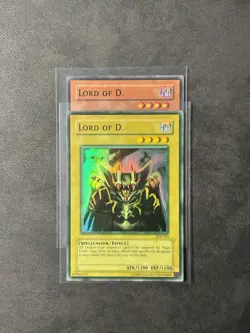 Yugioh! Lord of D. SDK-041 Super Rare Unlimited Faded - VLP - Image 3