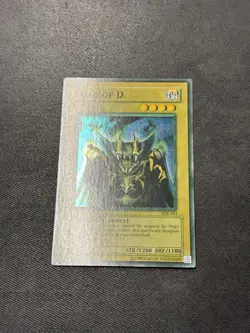 Yugioh! Lord of D. SDK-041 Super Rare Unlimited Faded - VLP - Image 4