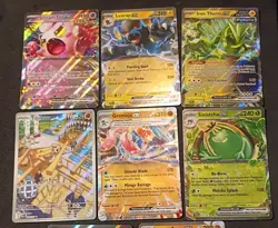 Pokemon TCG Twilight Masquerade Holo Rare Ex Card Lot - 8 Cards - NM/M - Image 2