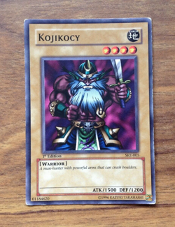 Yu-Gi-Oh Card Kojikocy SKE-005 1st Edition. Free UK Postage - Image 1