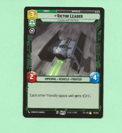 Victor Leader Unit Card - 85/262 JTL - Star Wars Unlimited - Image 1