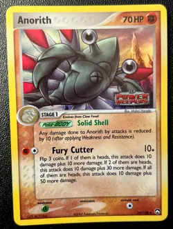 Anorith 26/108 NM Reverse Holo EX Power Keepers Stamp Pokemon Card! - Image 1
