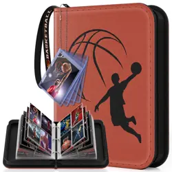 Basketball Card Binder 440 Pocket Sports Card Binder with Card Display Design... - Image 1