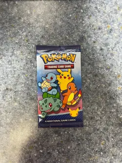 Pokemon 25th Anniversary McDonalds Promo Sealed Booster Card - Image 1