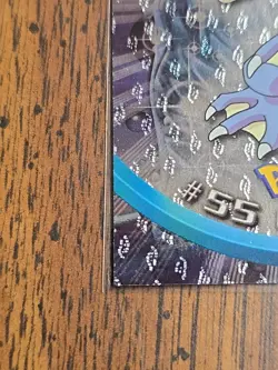 1999 Topps TV Series #55 Golduck Flames Card Pokemon TCG Foil Black Label - Image 2