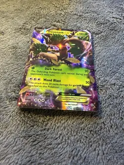 Pokemon 2015 XY Primal Clash Trevenant EX Holo Card 19/160 NM - Image 3