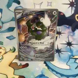 Tornadus 210 Pokemon TCG S&V White Flare Black Star Promo Card - Image 1